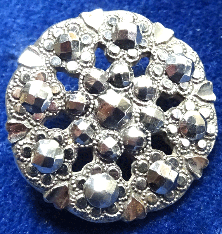 Pierced and rivetted cut steel