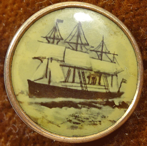 Lithograph of sailing ship