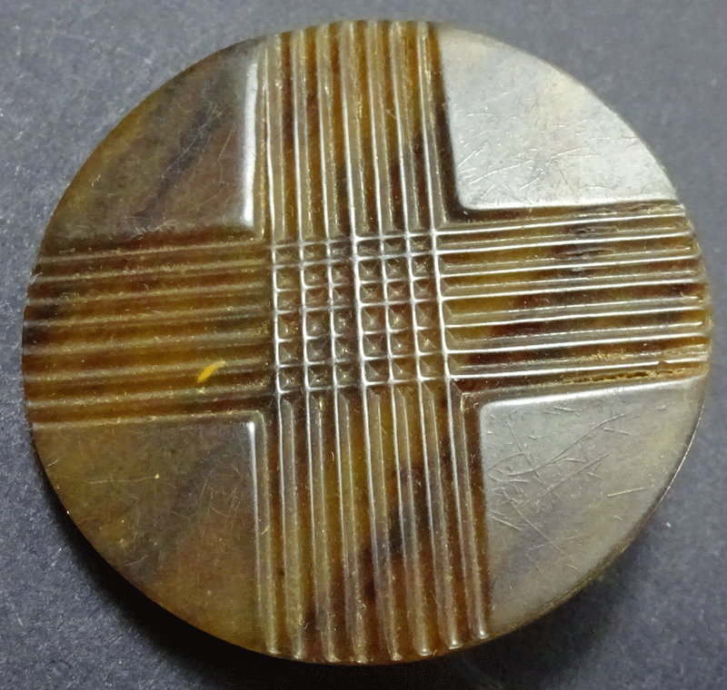 Large casein with incised lines