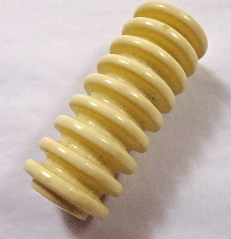 Large cream cylinder