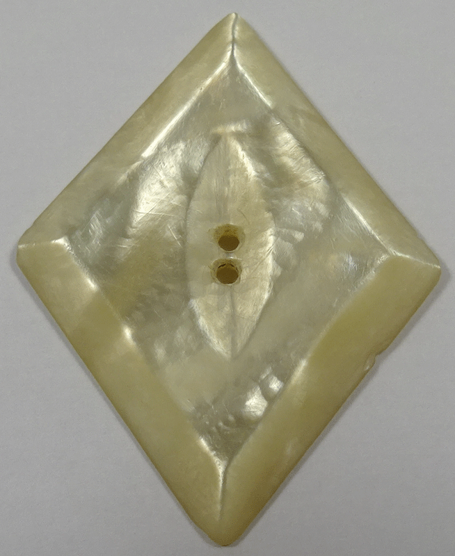 Large mother of pearl diamond