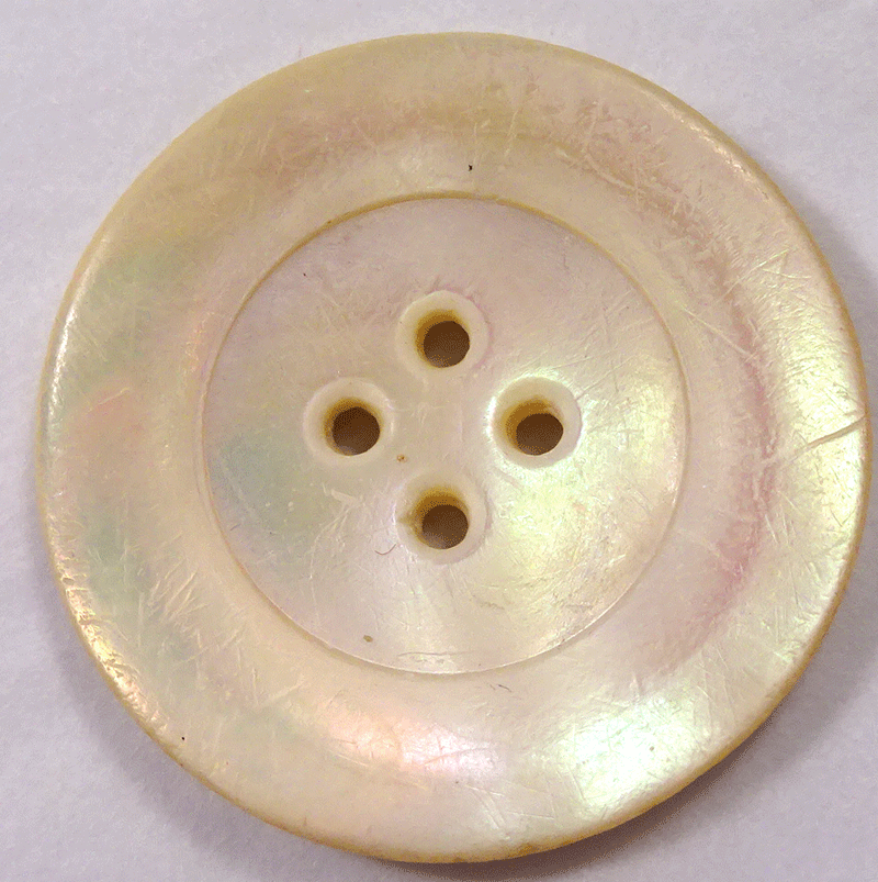 Plain mother of pearl coat buttons