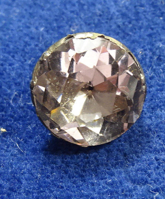 た*た様 超希少 Stone  Vintage RasoGommat Small single paste stone — VINTAGE BUTTON EMPORIUM