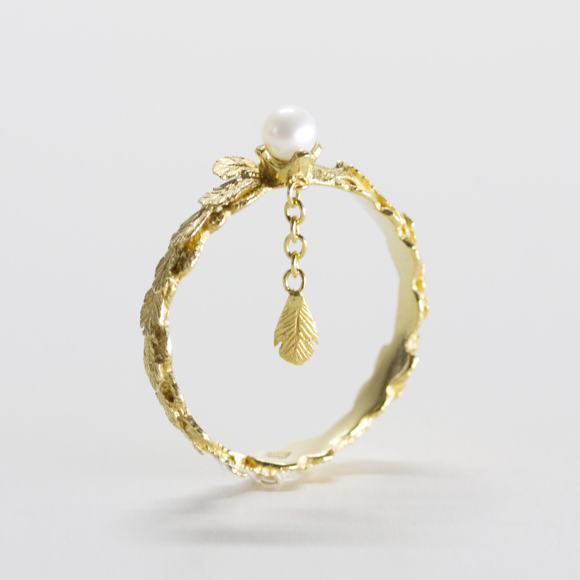Bague Plume originale pour femmes