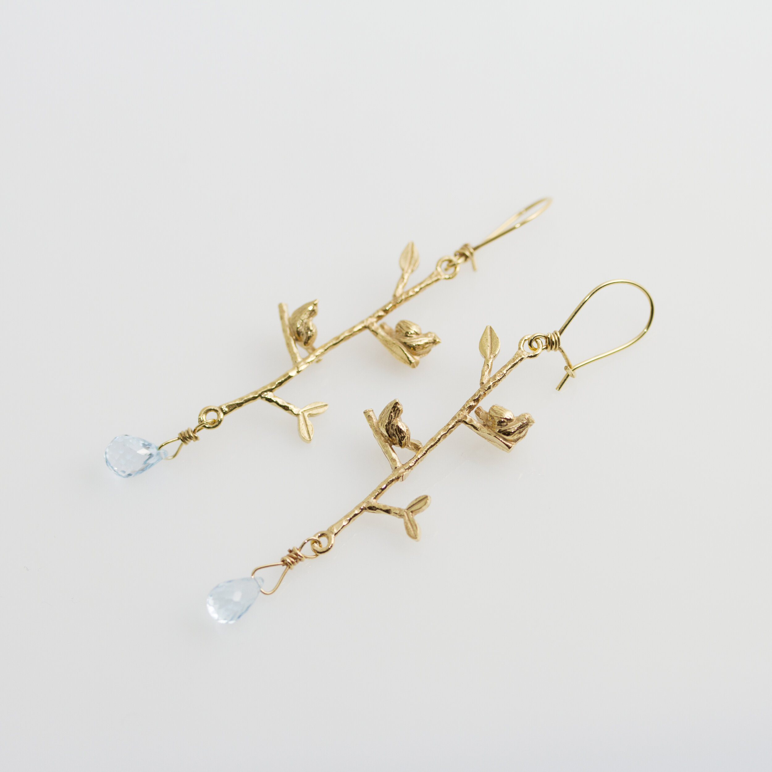 Boucles d'oreilles artisan bijoutier