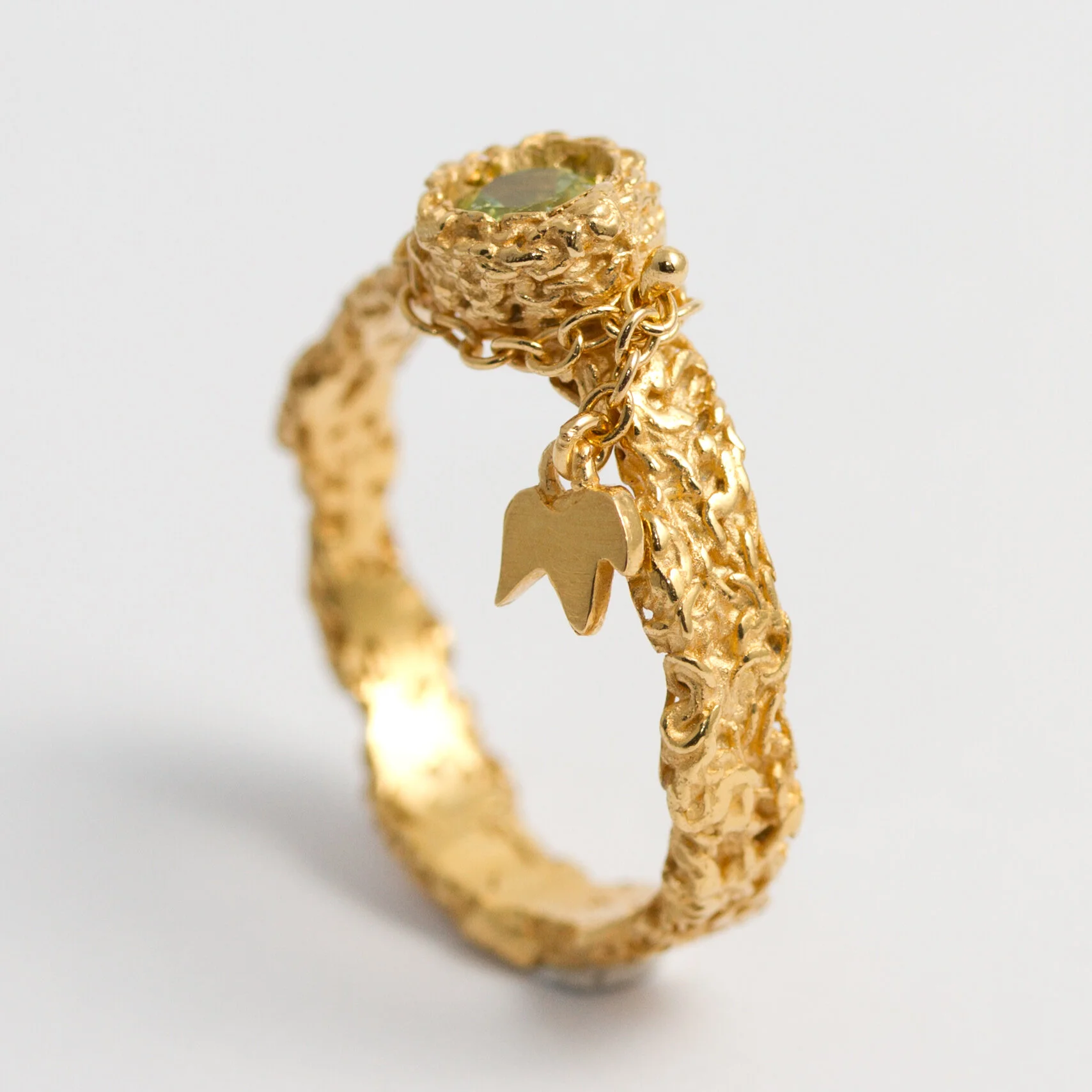 Bague lierre de créateur paris or 18k ( or jaune, or gris, or blanc, or rose), argent sterling 925, vermeil (plaqué or)