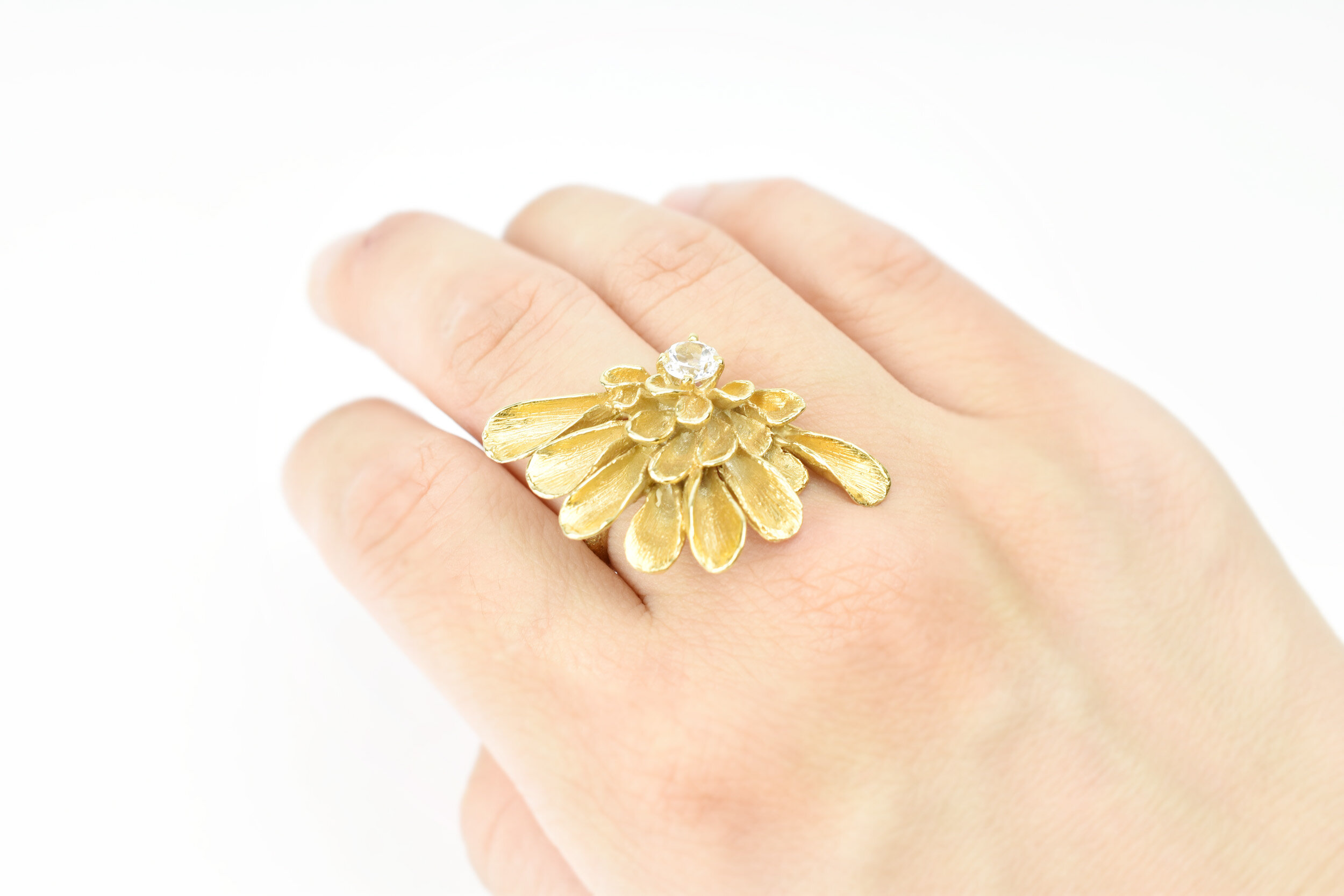 Bague Dahlia créateur made in France
