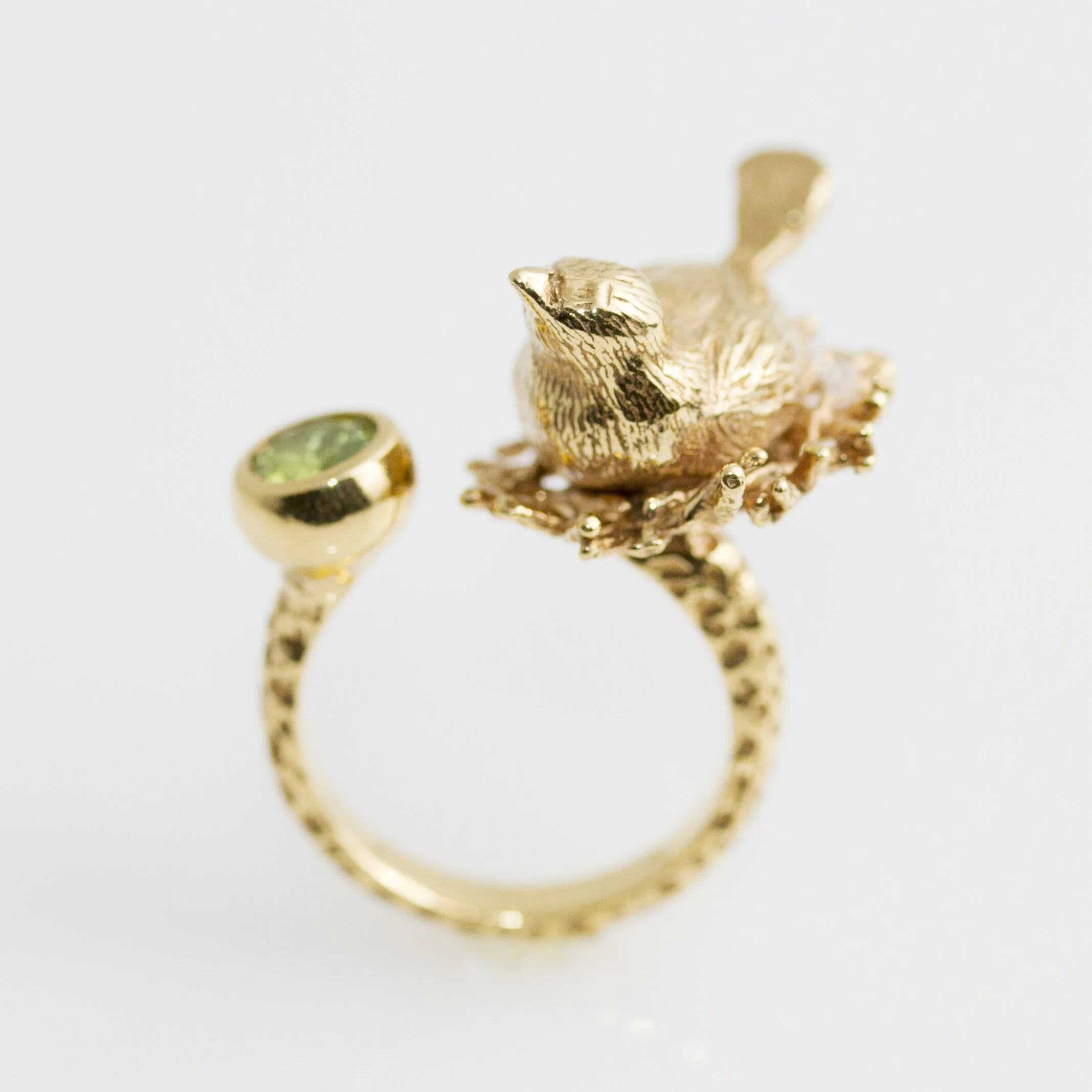 Balade des  oiseaux | grosse bague ouverte | big open ring