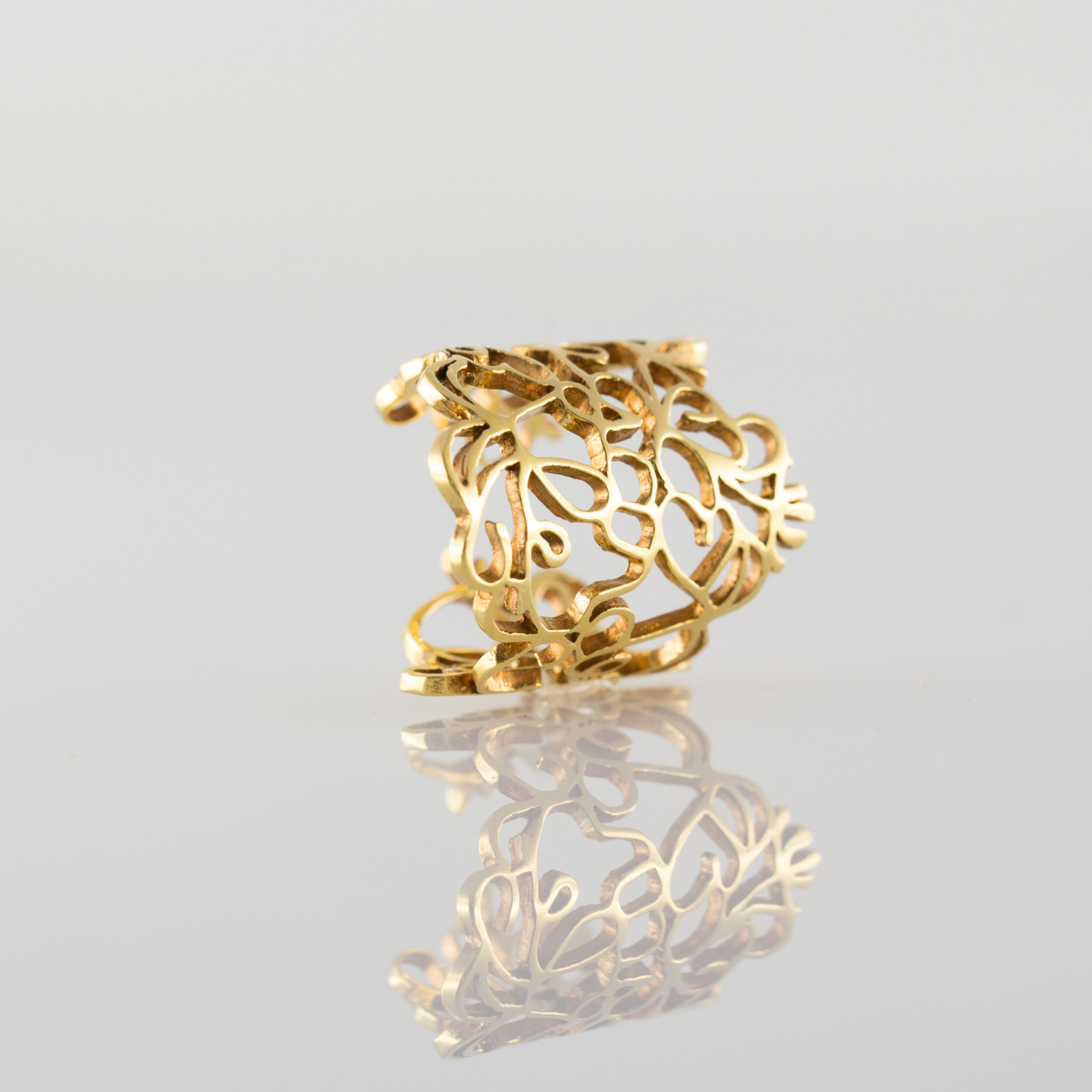 Bague avec un mot caché - La lueur de l'aube