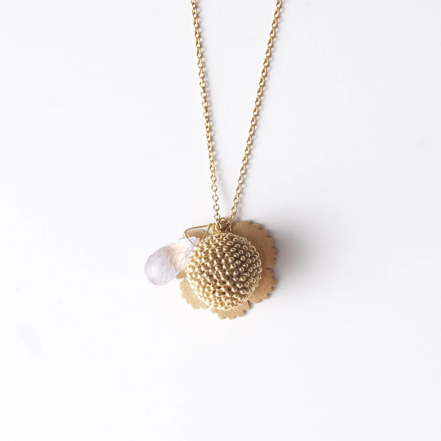 Collier géant Berry or 18 carats ( or jaune, or gris, or blanc, or rose), argent 925 massif, vermeil (plaqué or) pour femmes