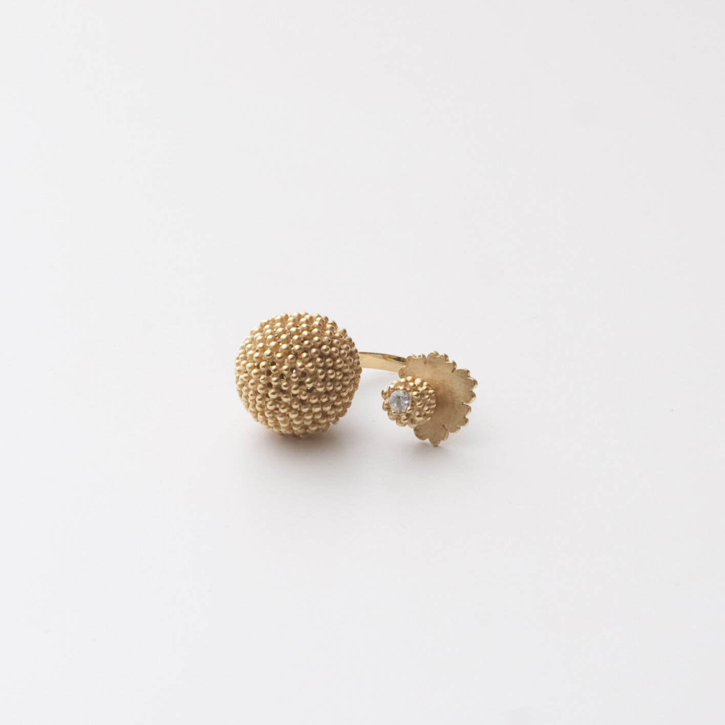 Bague berry ouverte bijoutier joaillier or 18k ( or jaune, or gris, or blanc, or rose), argent sterling 925, vermeil (plaqué or)