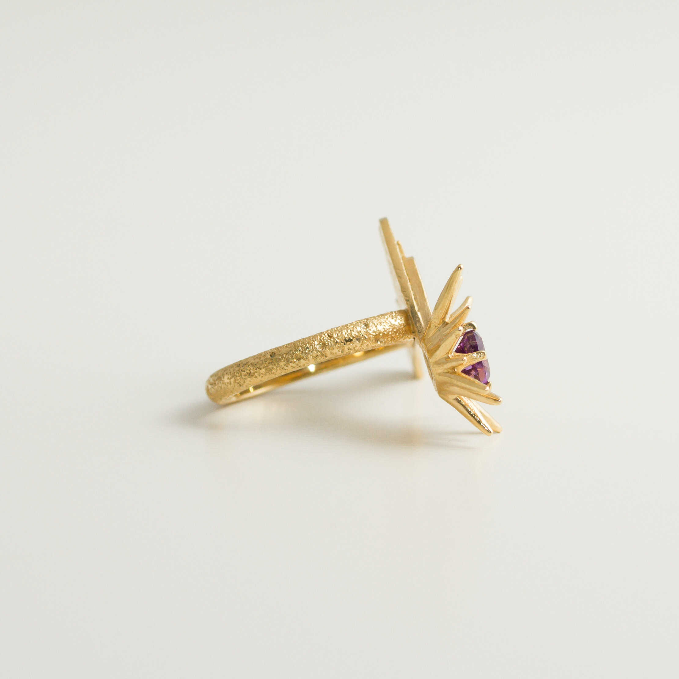 Bague étoile filante créateur parisien