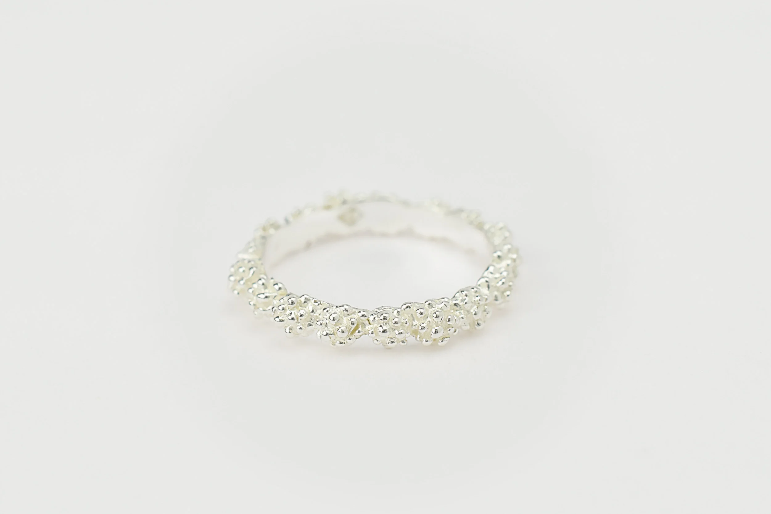 Bague baies sauvages artisan bijoutier