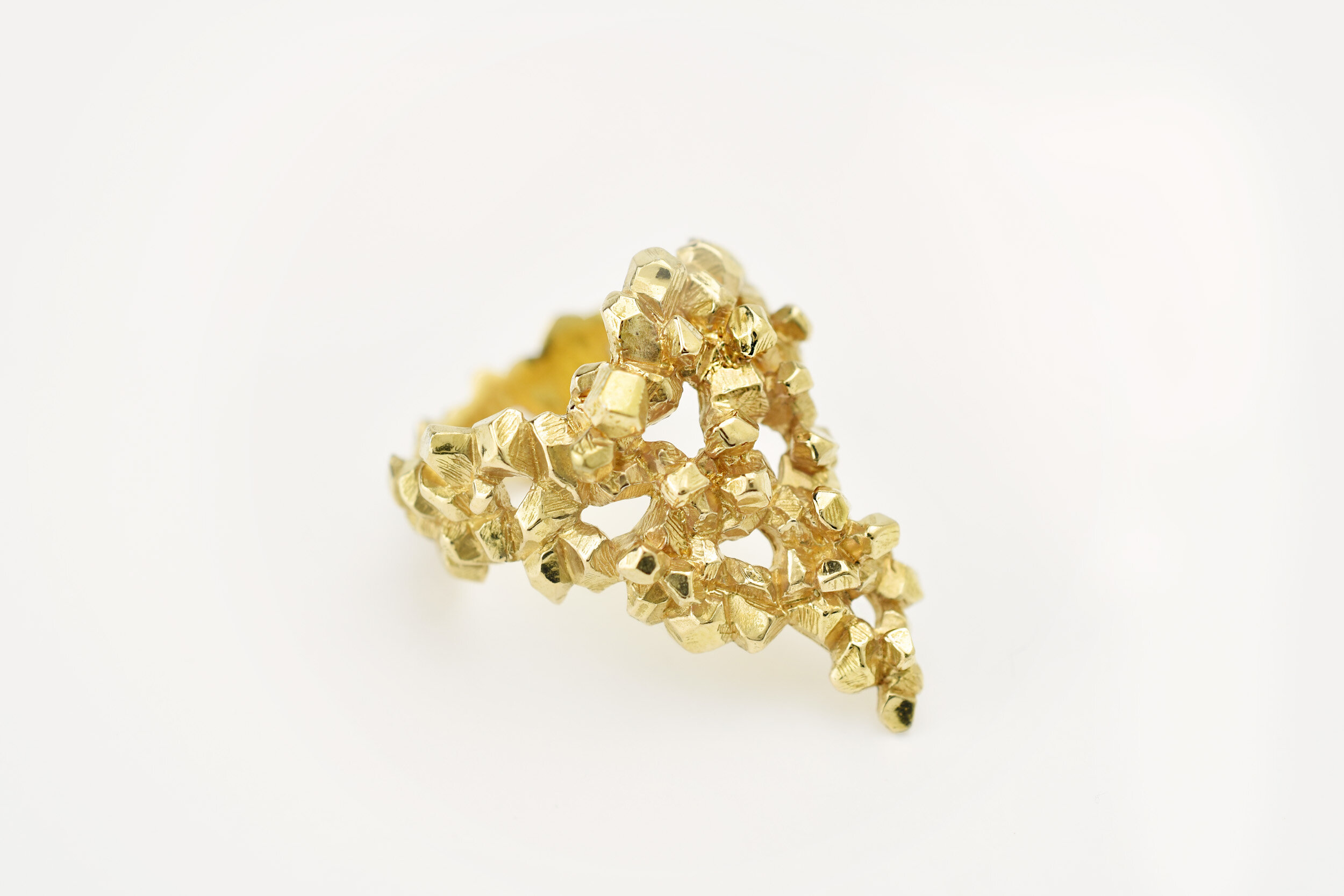 Pepite | triangle Ring | Bague triangle