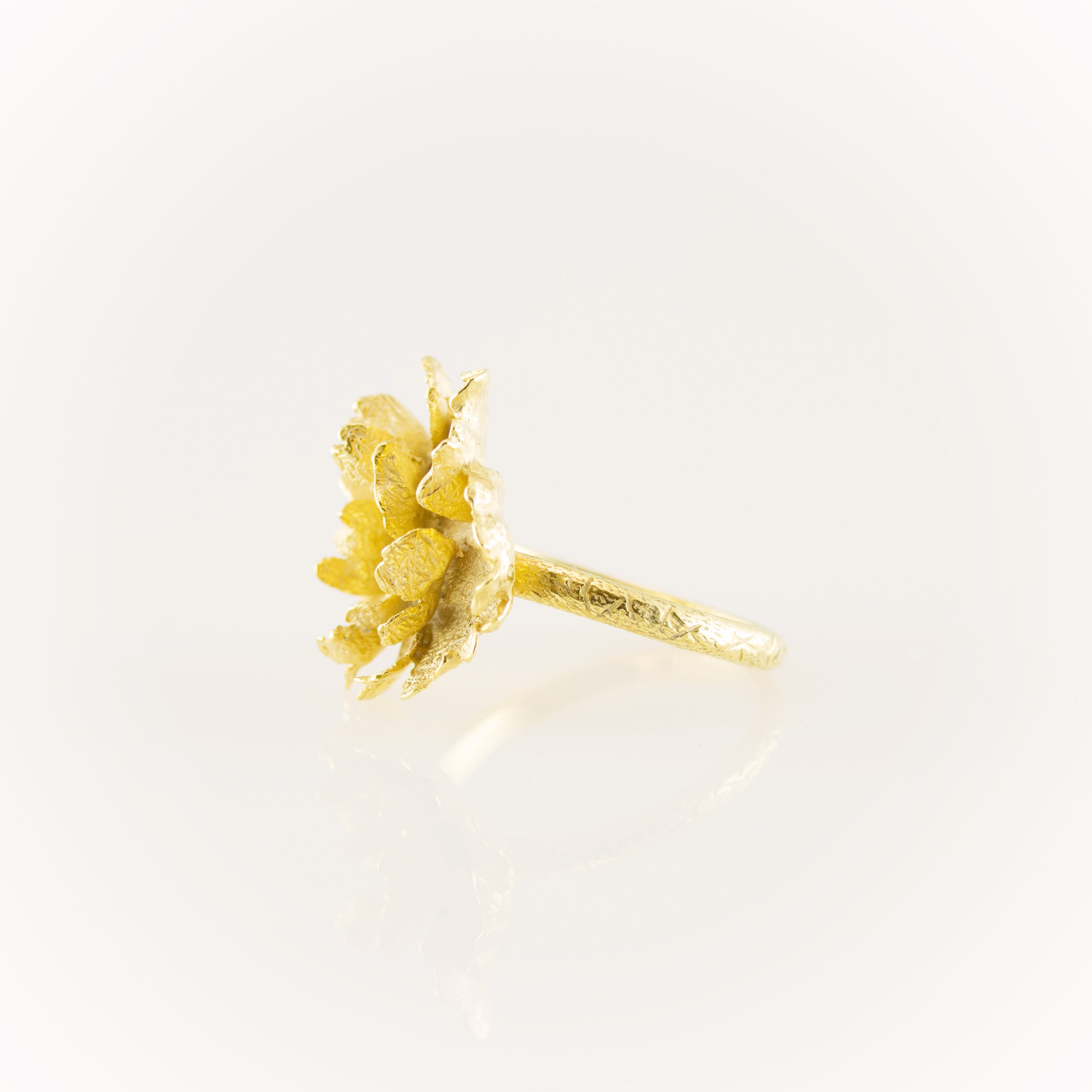bague pivoine pour femmes