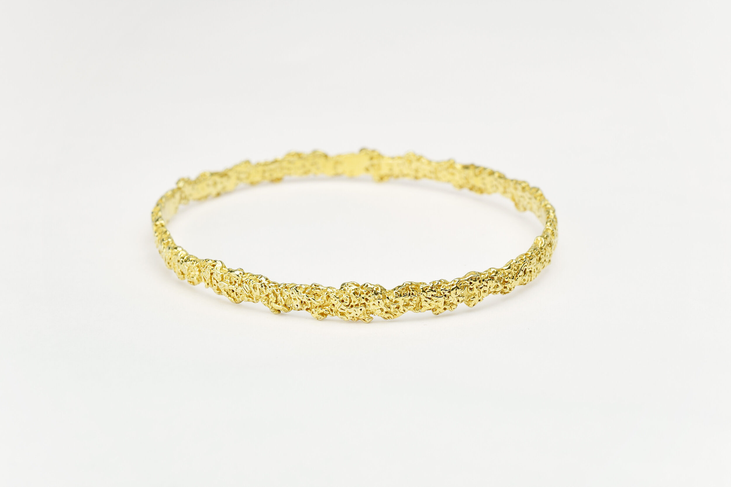Bracelet texture lierre créateur parisien