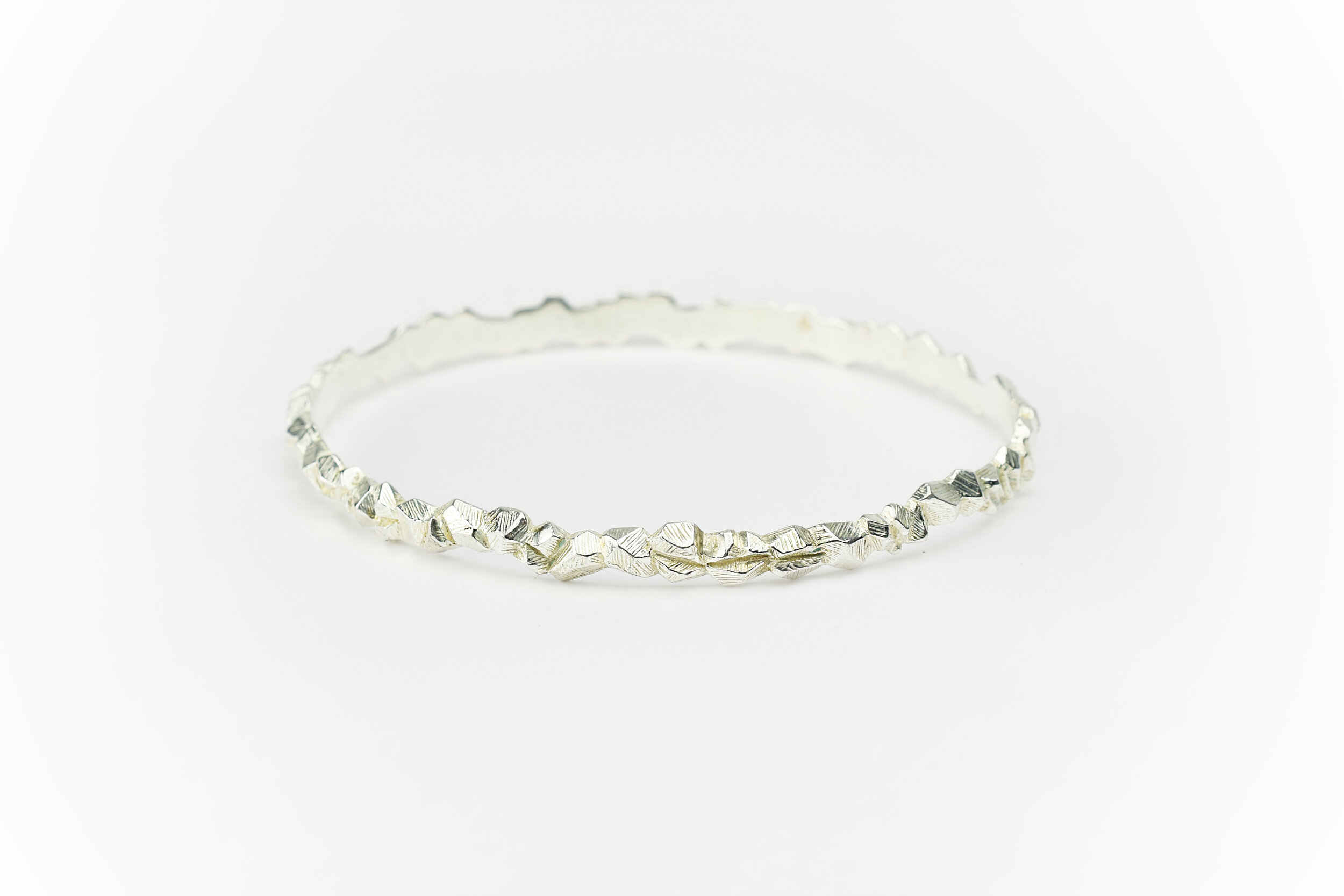 Bracelet pépite d'or jonc or 18 carats ( or jaune, or gris, or blanc, or rose), argent 925 massif, vermeil (plaqué or) pour femmes