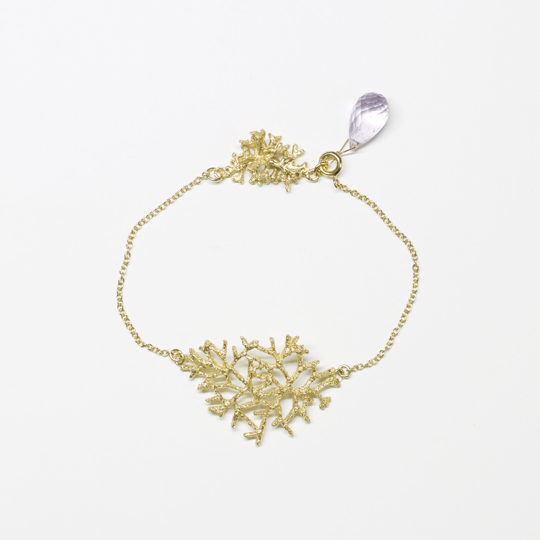 Bracelet flocon de neige artisan bijoutier