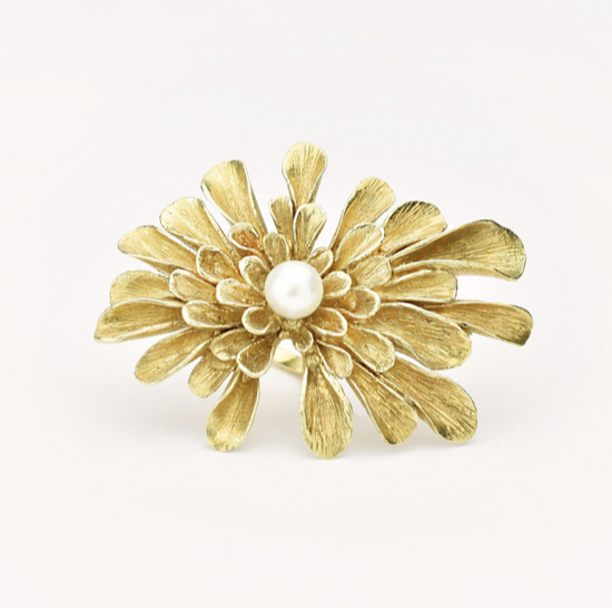 Bague fleur pour femme