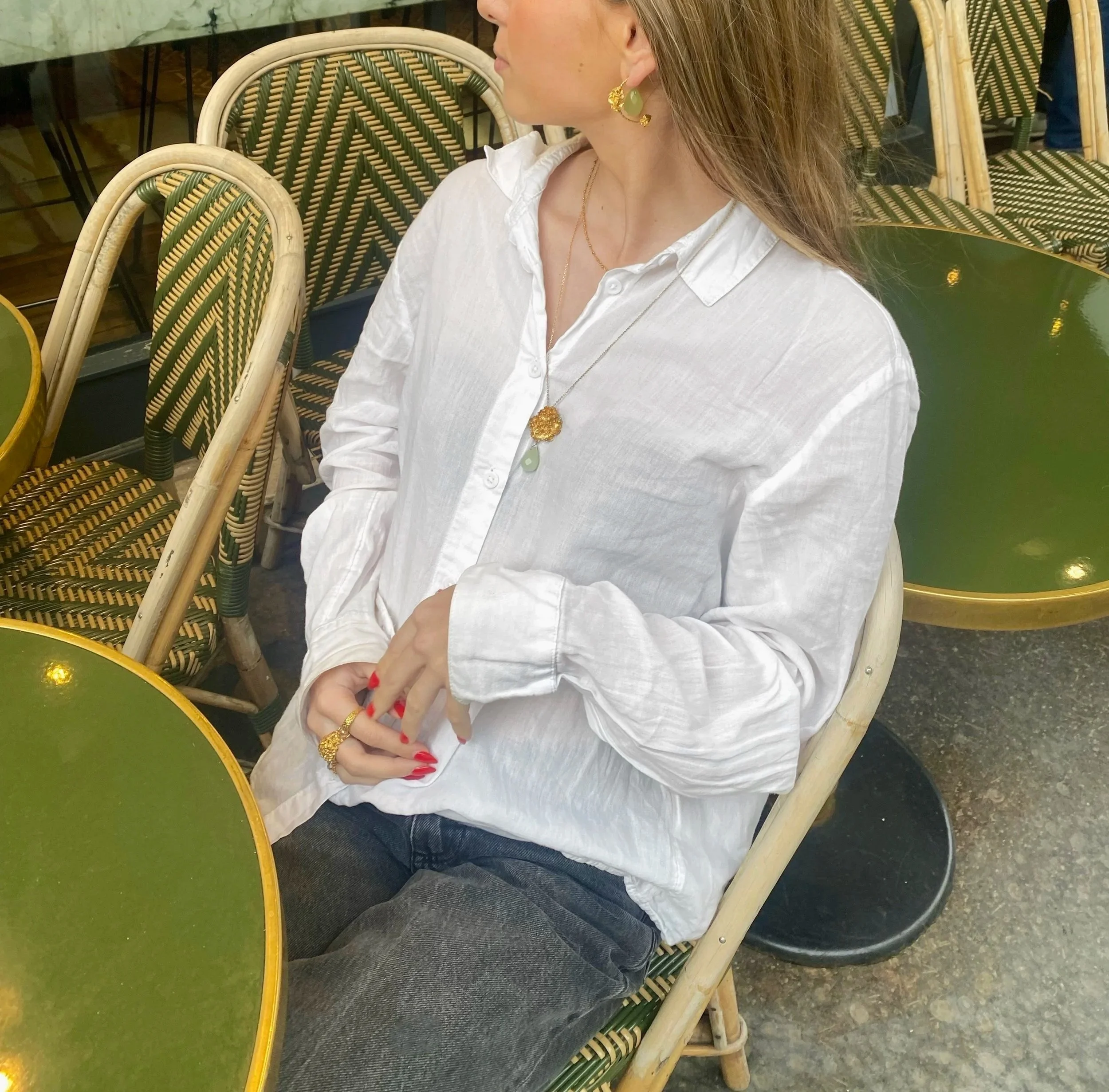 boucled'oreillependante-pierresemiprecieuse-semiprecious-halfhoop-demicreole-or18K-argent-silver-paris