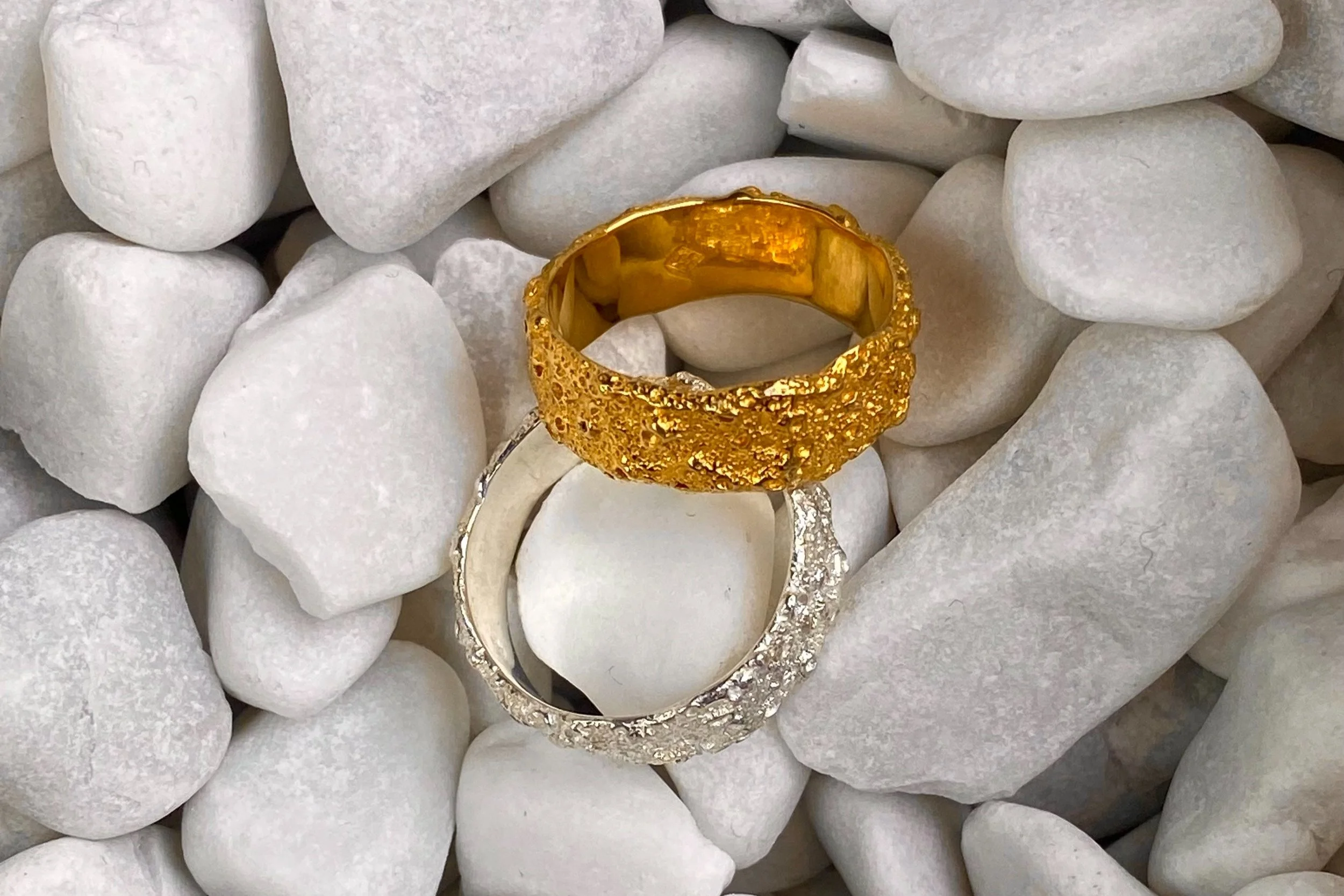 Artisanal weddings rings - La lueur de l'aube Paris