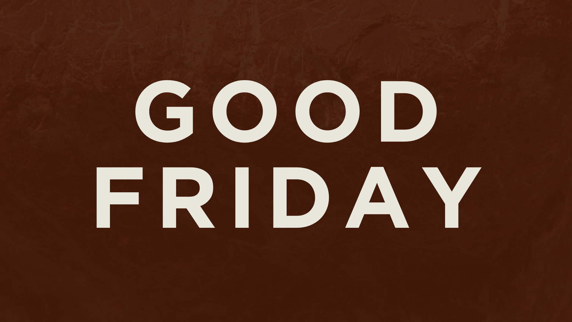 Good Friday Service 2026