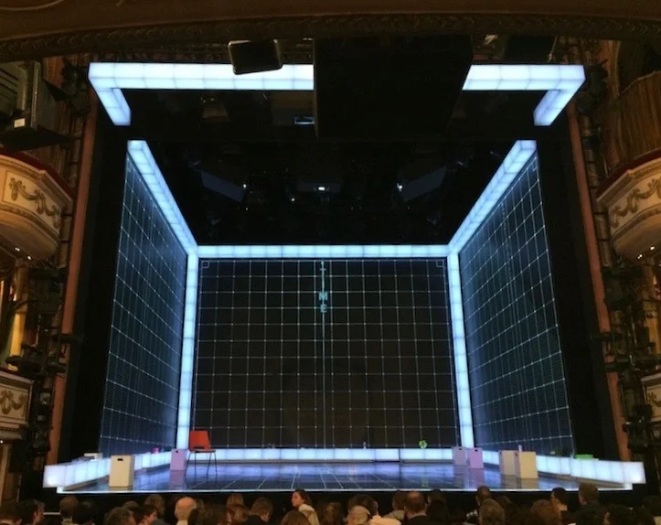 The staging for Curious Incident is beautiful and so clever.