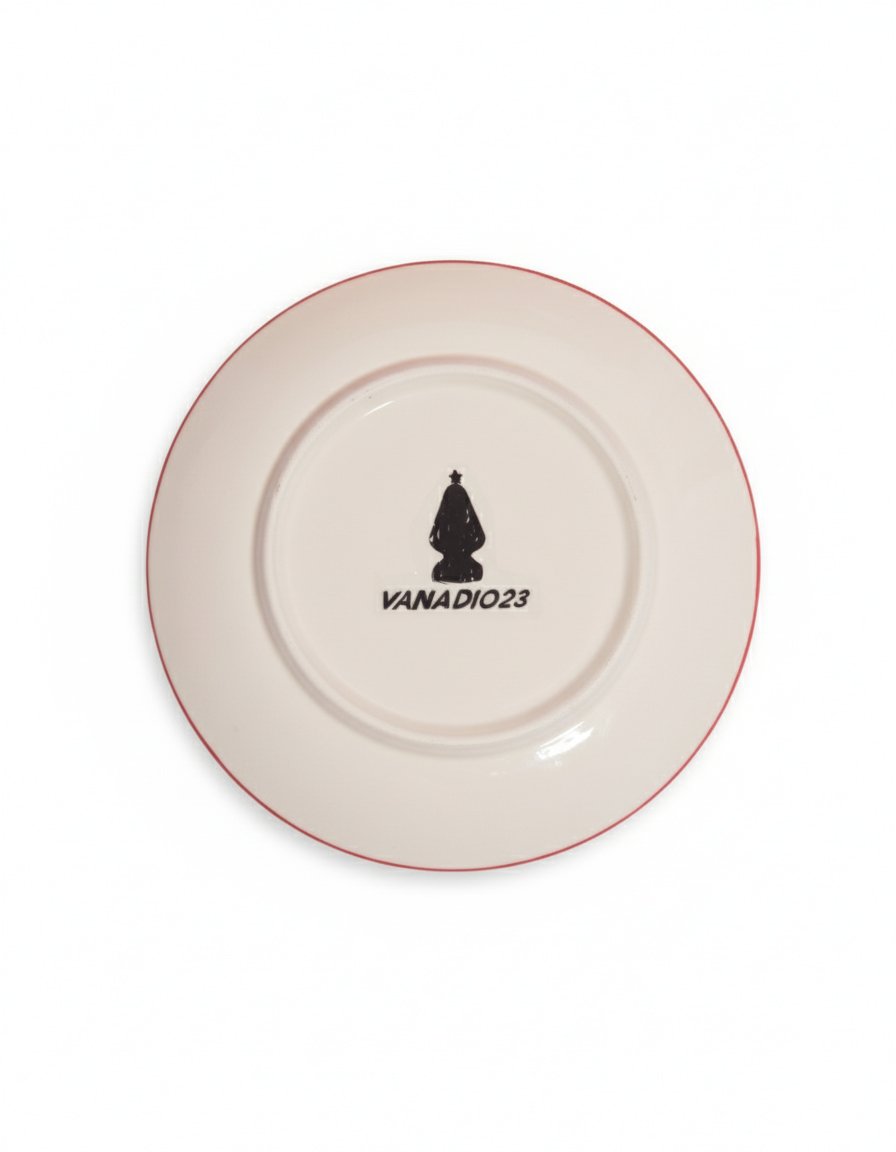 Pandoro Plate – Back – Vanadio23 Ceramics