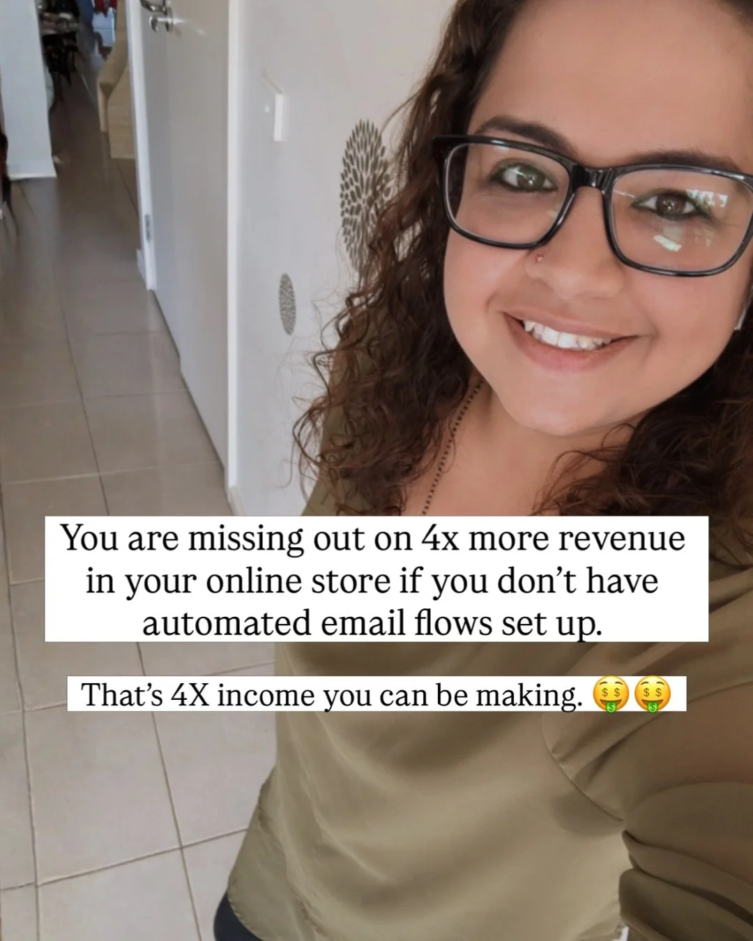 I hate to sound like a broke record but will you still leave email out of your marketing plan if you knew it could generate 4x more revenue? 🤷🏻&zwj;♀️

What does extra 4x revenue mean for you and your business?? 

Will it mean extra $$ to hire some