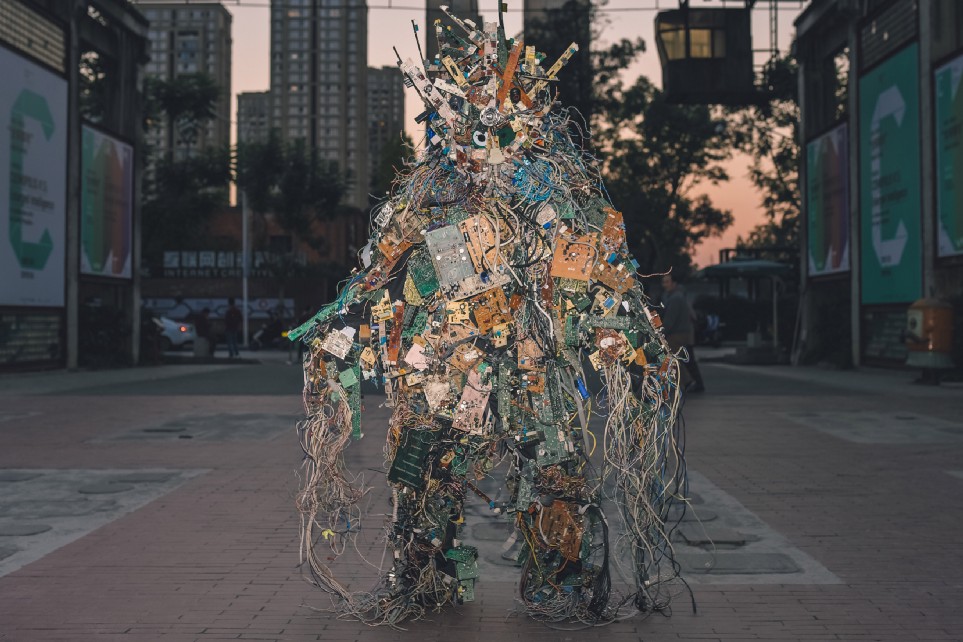 Core Dump — ‘Chengdu E-Revenant’ (2018) by Francois Knoetze. Photo by Zidan.