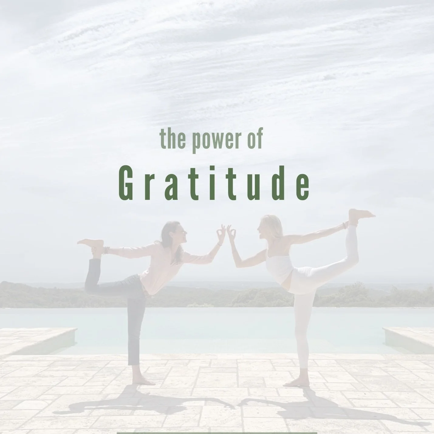 The power of gratitude