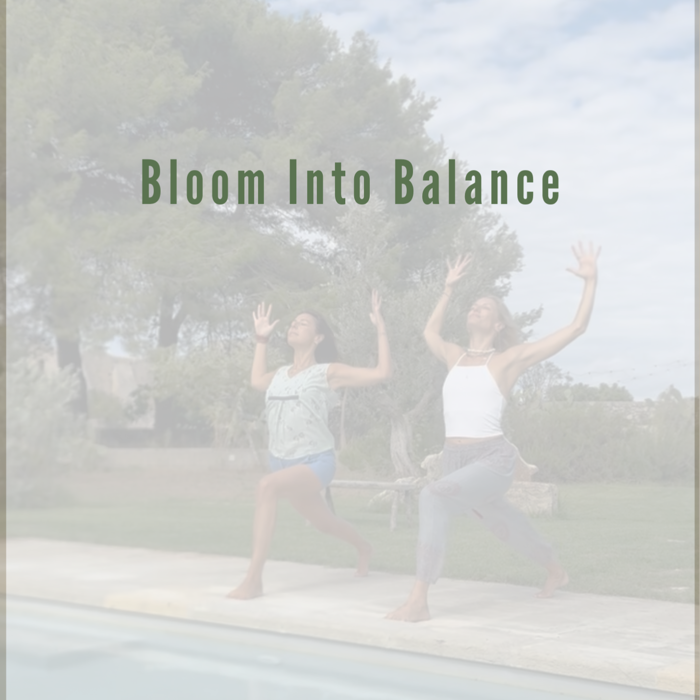 Bloom into Balance
