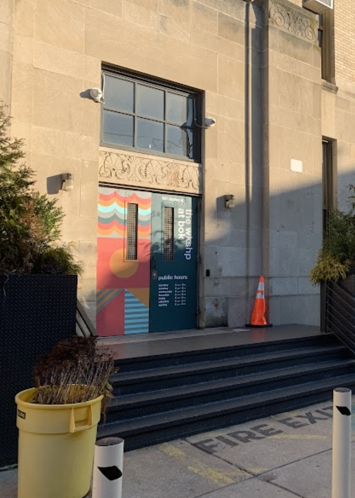 Dudley Street Entrance of the Bok Building.