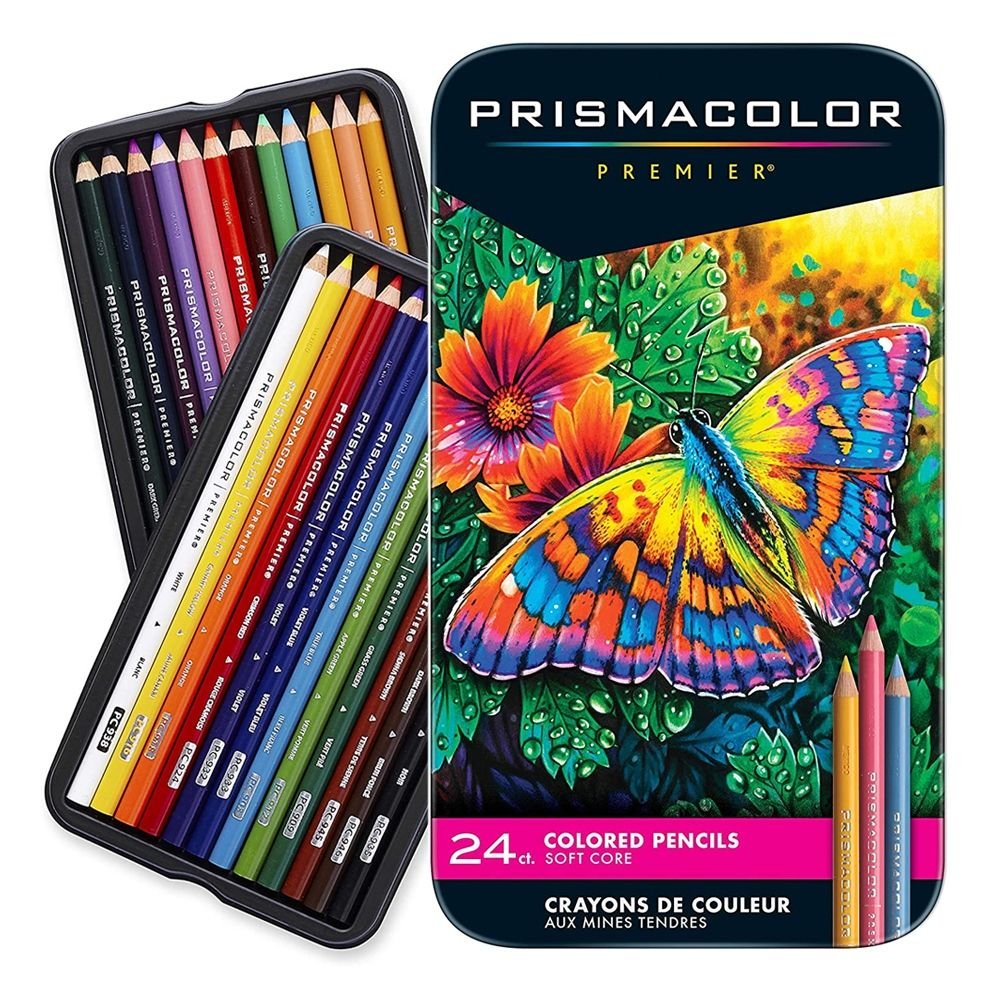 24 Set Colored Pencils