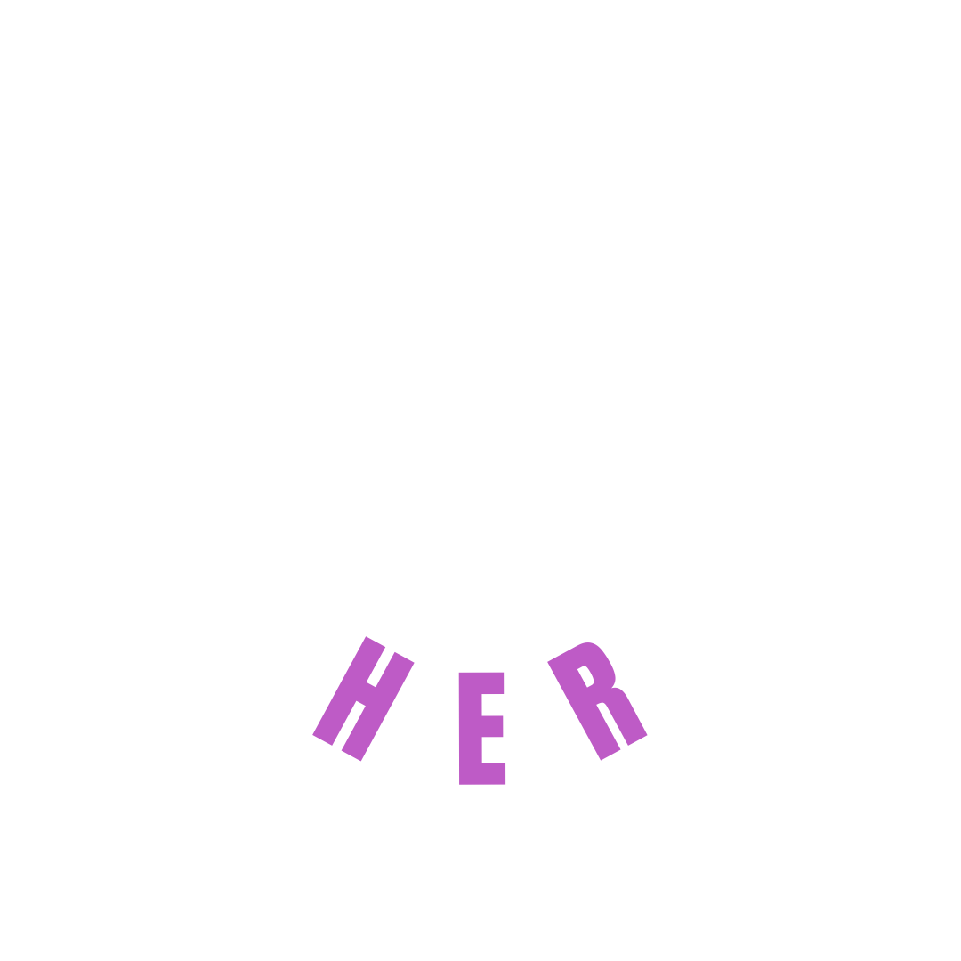 Keep It PlayHER Logo White