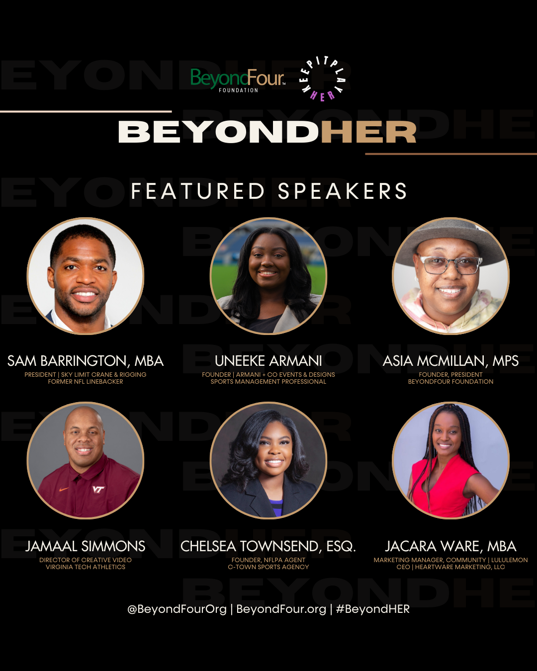 BeyondHER Speakers Promo