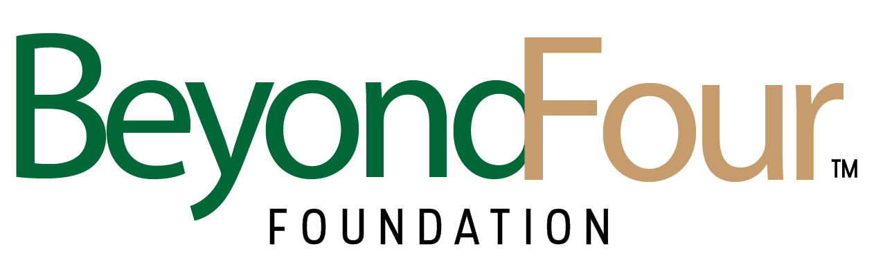 BeyondFour Foundation Logo - Black Text