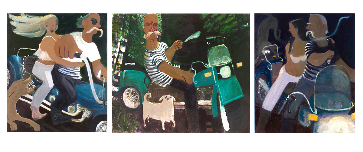 The Biker Triptych, 2006 -2007