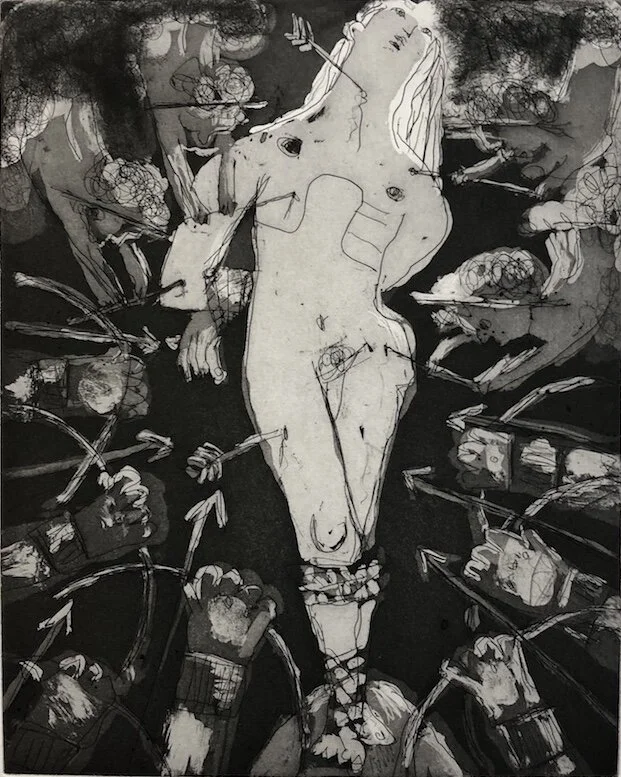 Study for St. Sebastian, 2020