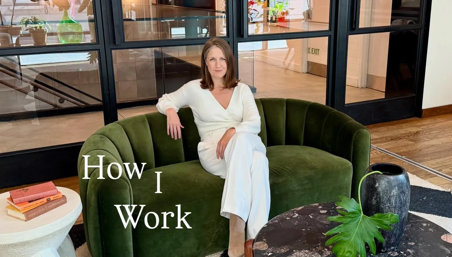 Just me.  Over here - building this life with intention - the way that I tell the leaders and execs I work with to build their companies. 

Where most leaders find me is when they&rsquo;ve been playing defense.  They are scrappy, they know how to hus