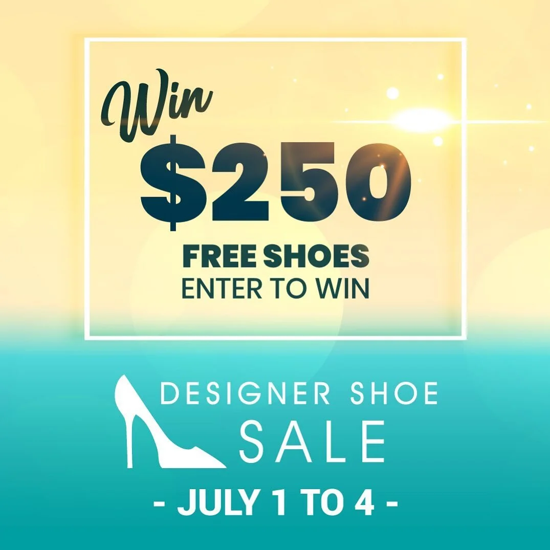 Enter to win a $250 Designer Shoe Shopping Spree. See below for details.

Designer Shoe Sale is back! Join us from July 1 - 4 (OPEN CANADA DAY 🇨🇦) for our Summer Warehouse Sale at the Markham Fairgrounds. Save up to 80% on designer brands like Vinc