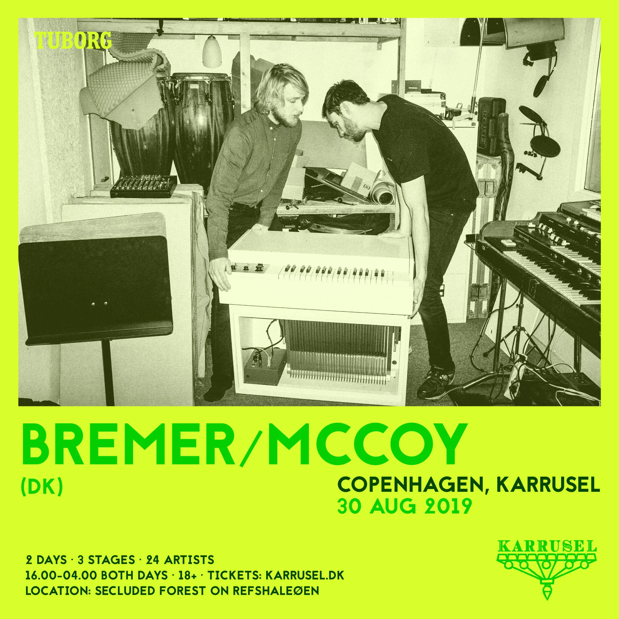 Fri 30 Aug: Bremer/McCoy: Instagram - Facebook - Soundcloud - Spotify - Website