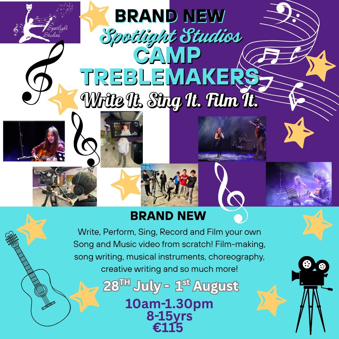 Camp Treblemakers music camp (28/7-1/8)