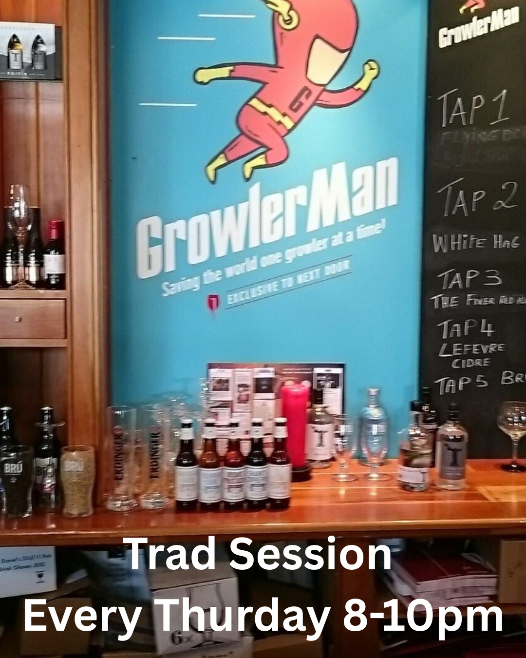 Trad Session Every Summer Thursday @ O'Connors / Growler Man