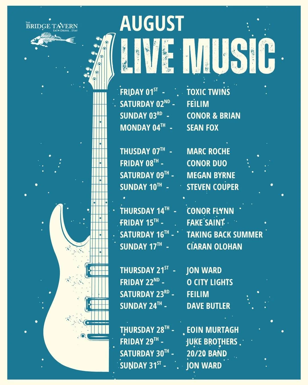 Live Music @ the Bridge Tavern - O City Lights