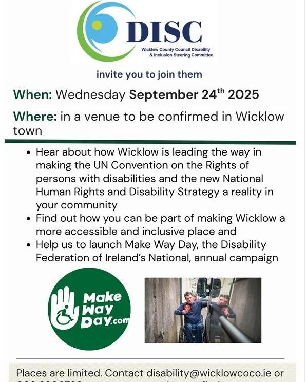 Make Way Day on disability and inclusion (venue tbd)