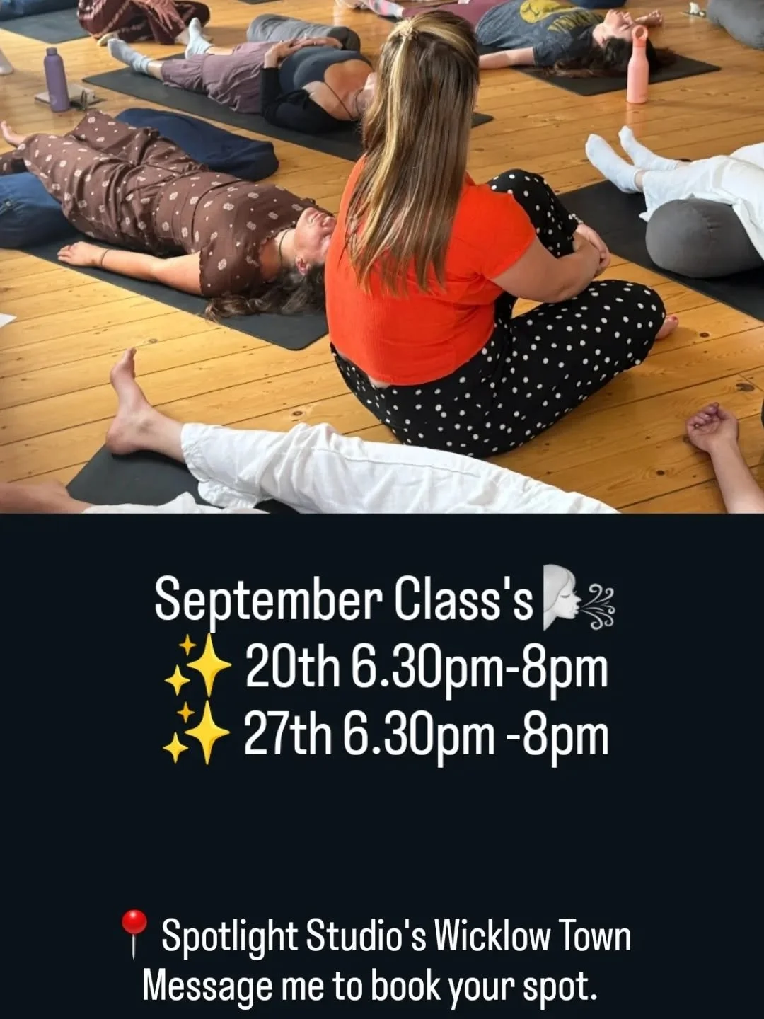 Transformational Breathwork Class with Nikita O'Brien at Spotlight Studios