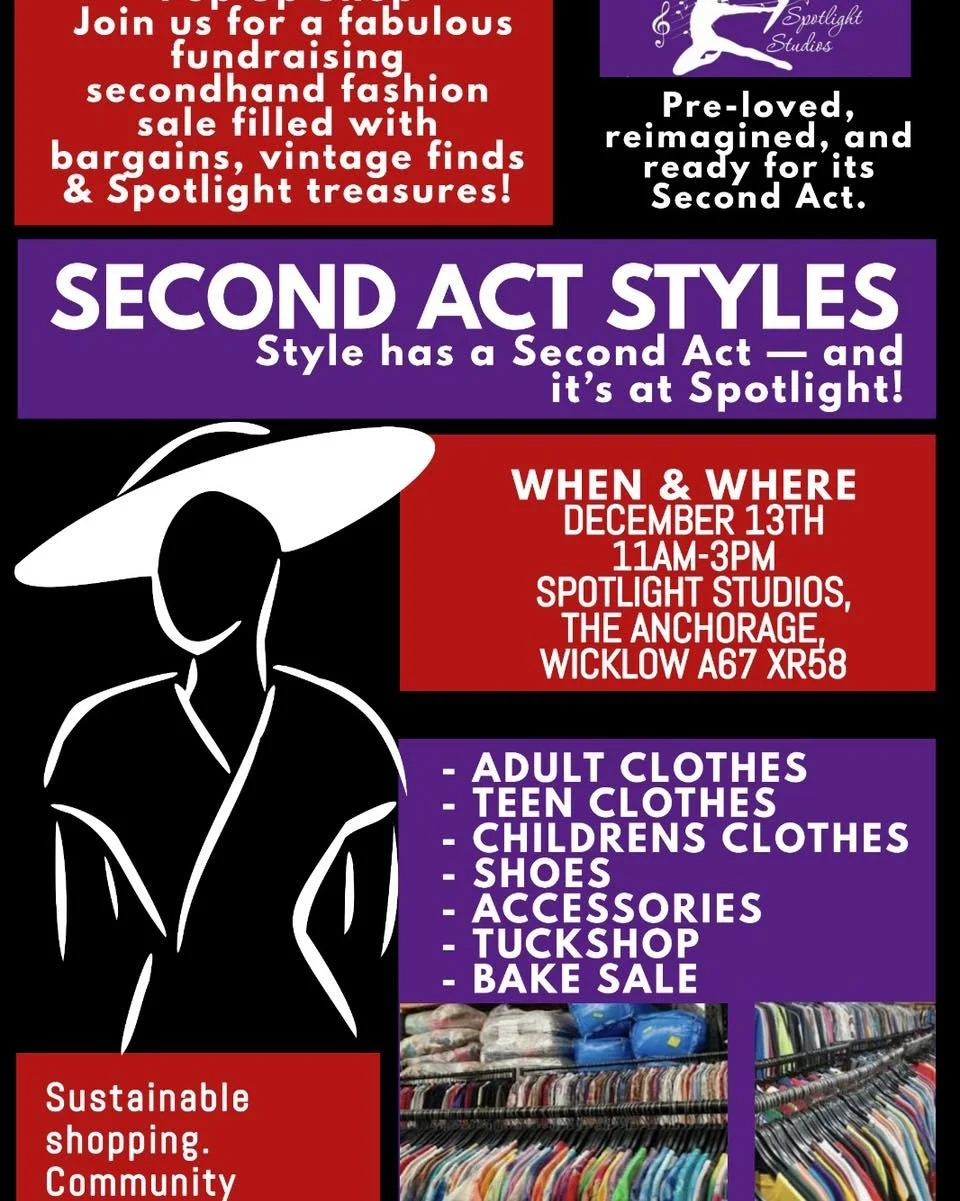 Spotlight Studios' Second Act Sale at Spotlight Studios