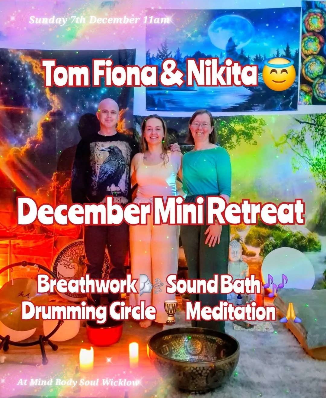 December Mini Retreat at Mind Body Soul Wicklow