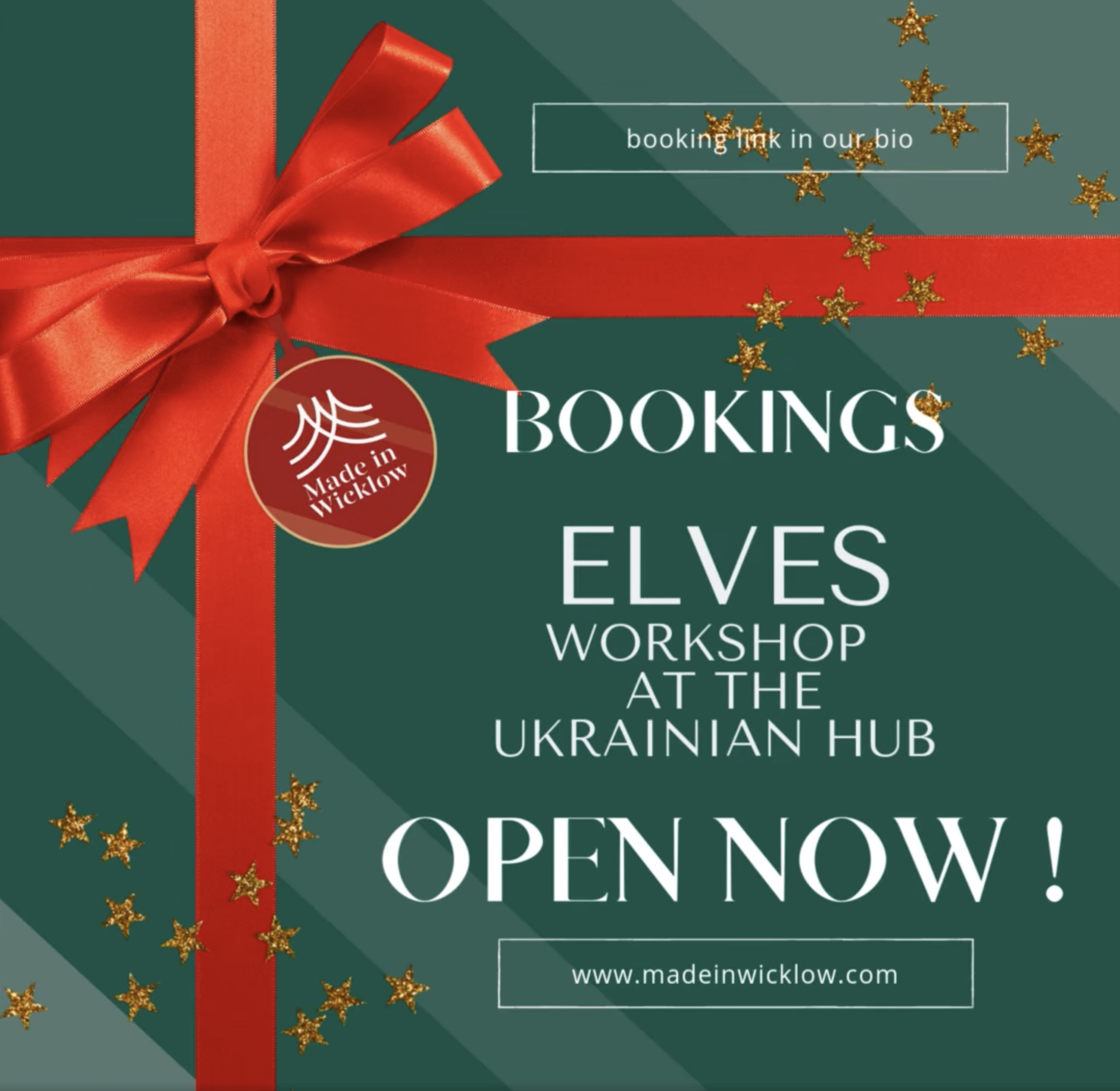 Wicklow Wrapped - Christmas Crafts with Kids Club Ireland at Wicklow GAOL